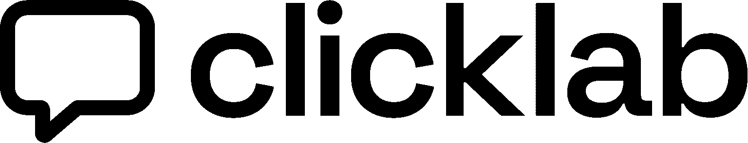 Clicklab logo negro