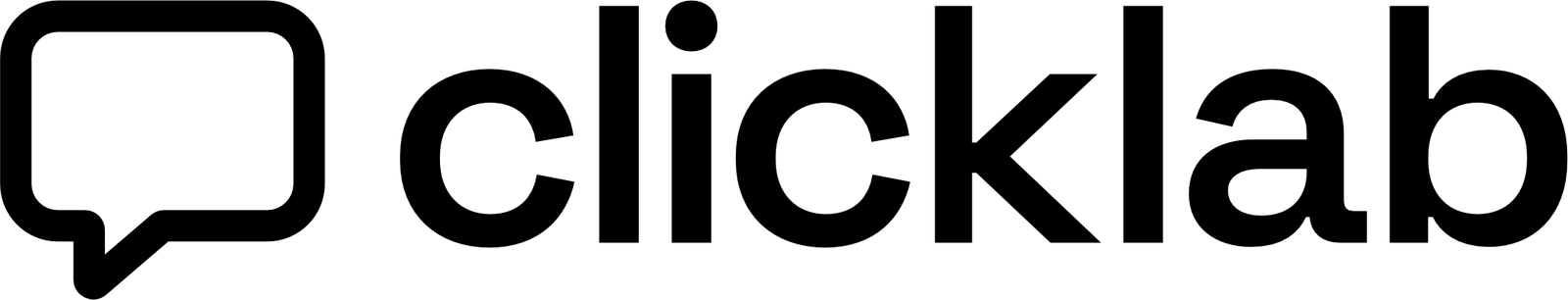 Clicklab logo negro